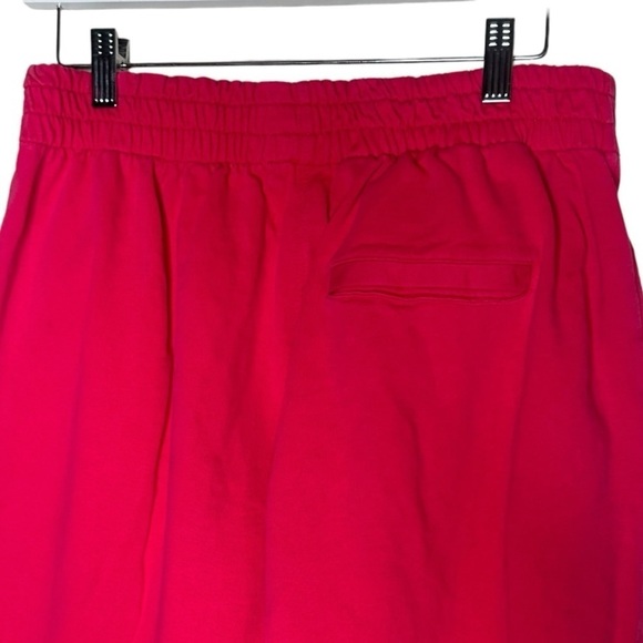 For Days High Waisted Sweatpants in Bright Rose Hot Pink Sz Med Barbie Baggy - Picture 8 of 10